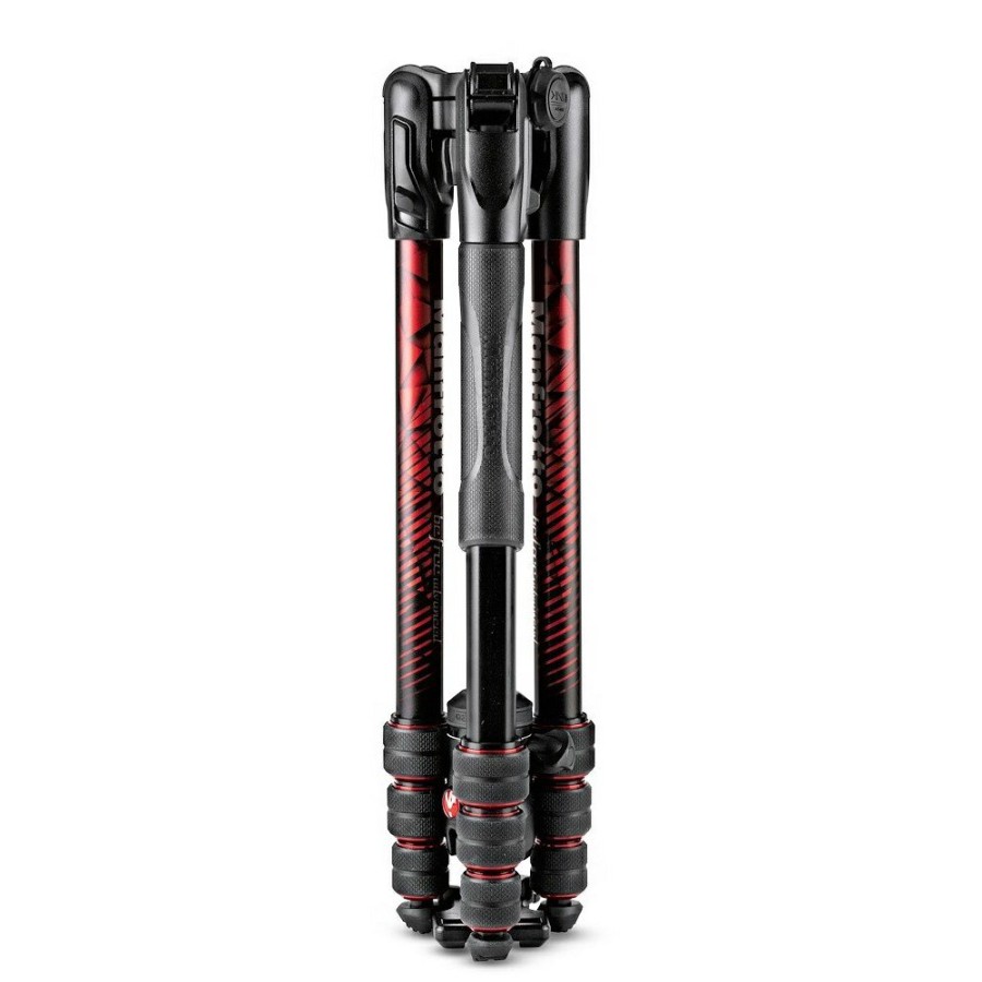 Foto-Stative Manfrotto | Befree Advanced Alu Reisestativ Twist Mit Kugelkopf, Rot