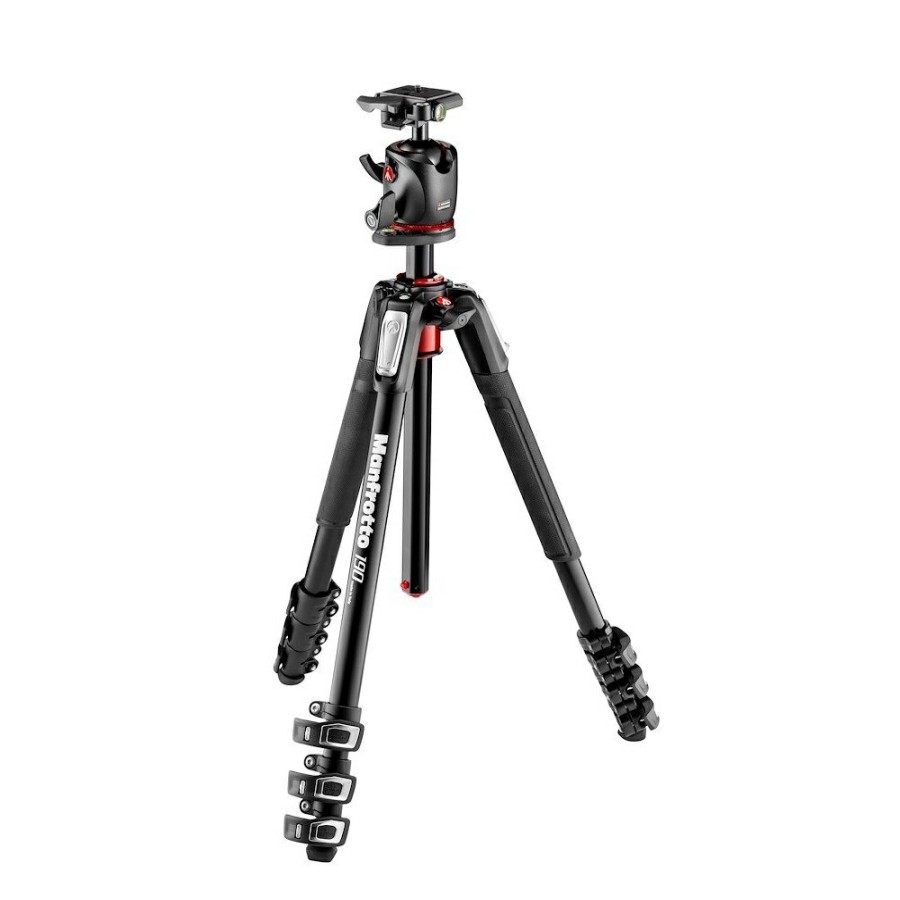 FOTOGRAFIESTIL Manfrotto | 190 Alu Stativ Qpl Mit Xpro Kugelkopf, 4 Segmente