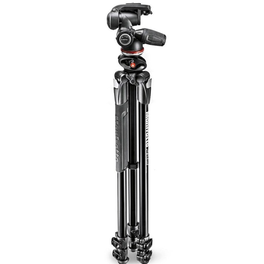 KAMERA Manfrotto | 290 Dual Alu Stativ Mit 3-Wege-Neiger, 3 Segmente