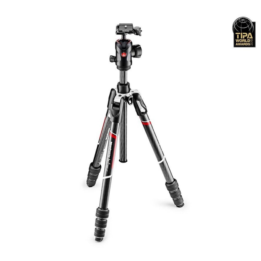 Foto-Stative Manfrotto | Befree Gt Carbon Reisestativ Twist Mit Kugelkopf, 4 Segmente