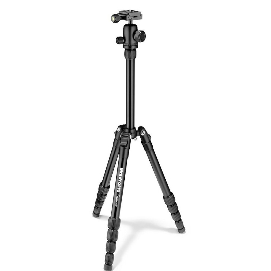 Foto-Stative Manfrotto | Kleines Element Traveller Alu Stativ Mit Kugelkopf, Schwarz