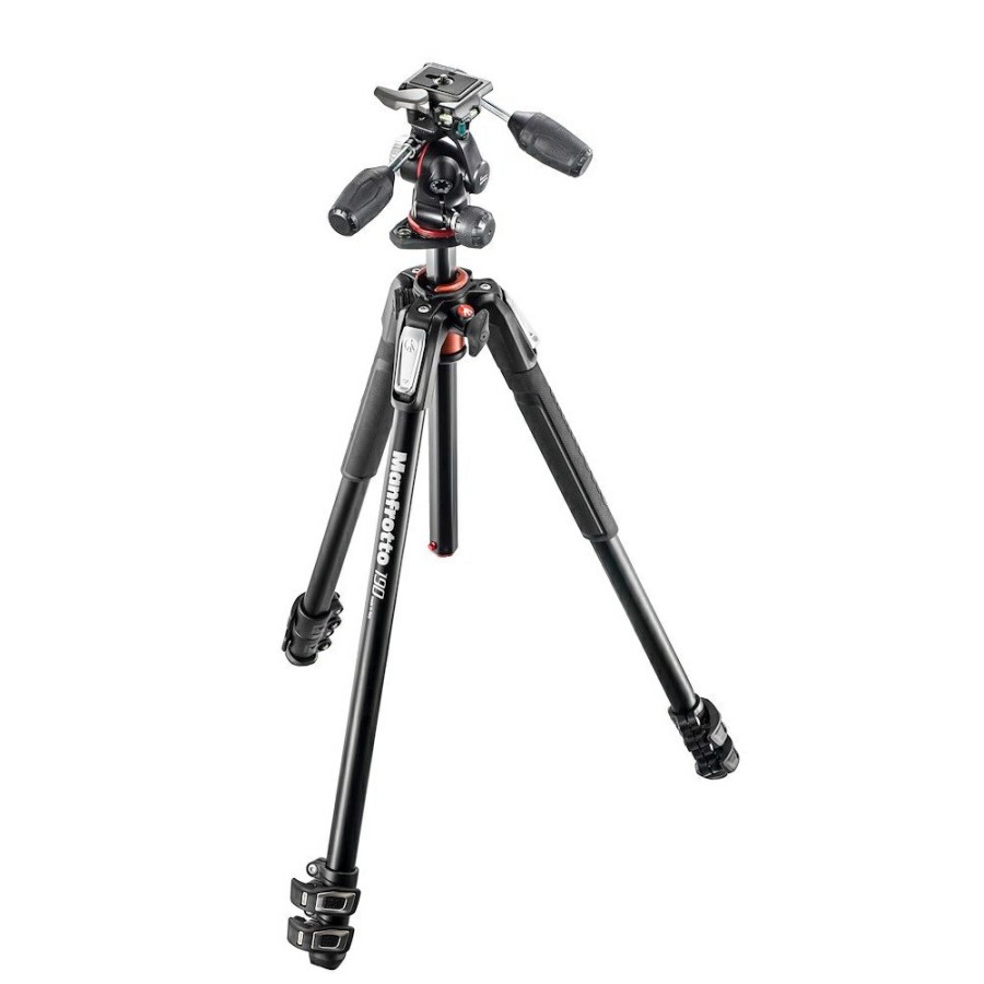 FOTOGRAFIESTIL Manfrotto | 190 Alu Stativ Qpl Mit Xpro 3-Wege-Neiger, 3 Segmente