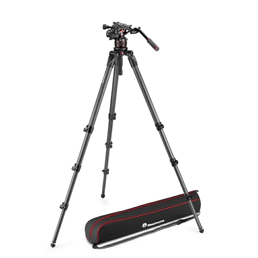 Video-Stative Manfrotto | Nitrotech 612 Carbon Video-Stativ