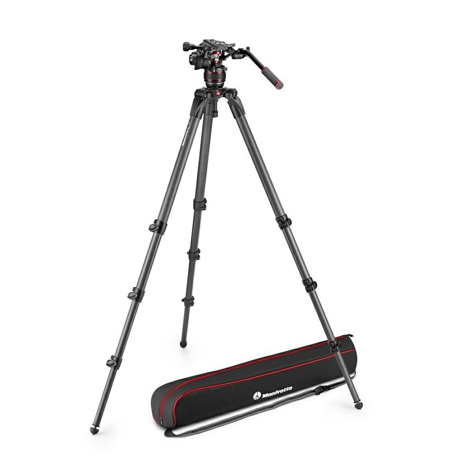 Video-Stative Manfrotto | Nitrotech 608 Carbon Video-Stativ