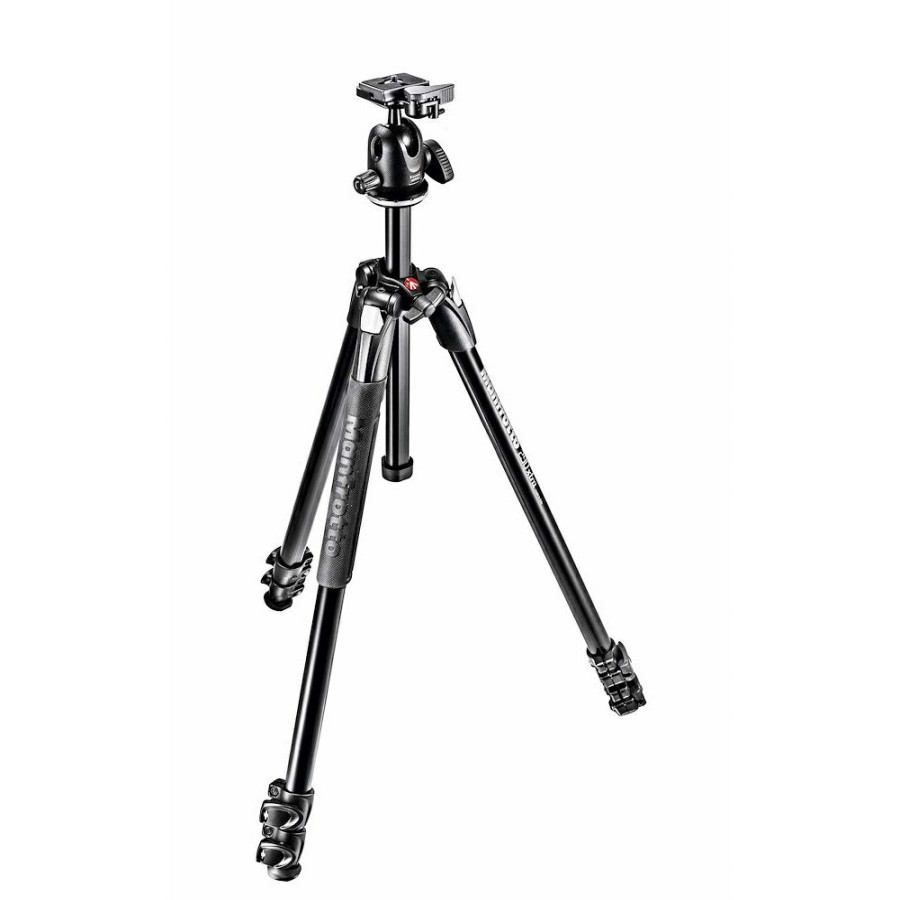 KAMERA Manfrotto | 290 Xtra Alu Stativ Qpl Mit 3 Kugelkopf, 3 Segmente