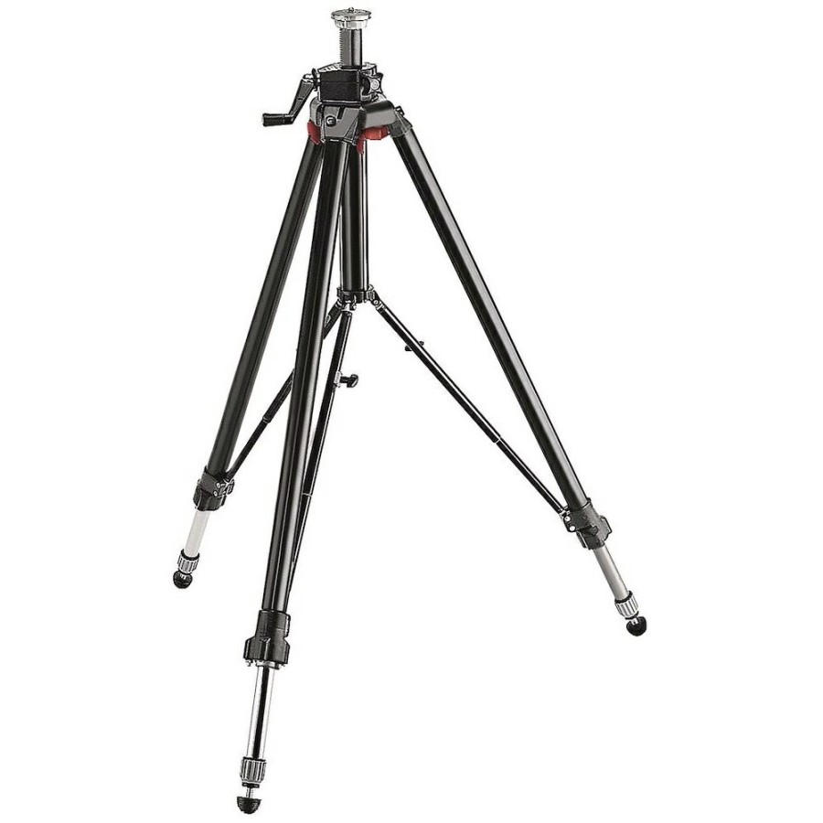 KAMERA Manfrotto | Triaut Alu Stativ Mit Mittelspinne, Schwarz