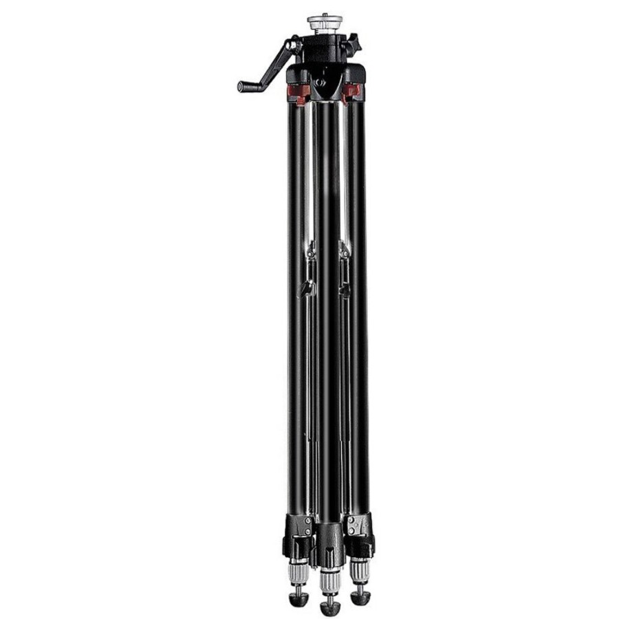 KAMERA Manfrotto | Triaut Alu Stativ Mit Mittelspinne, Schwarz