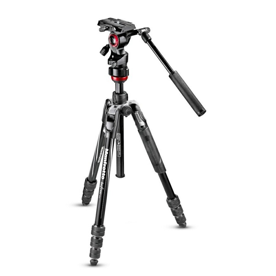 Video-Stative Manfrotto | Befree Live Kit Twist Alu Mit Fluid-Videokopf