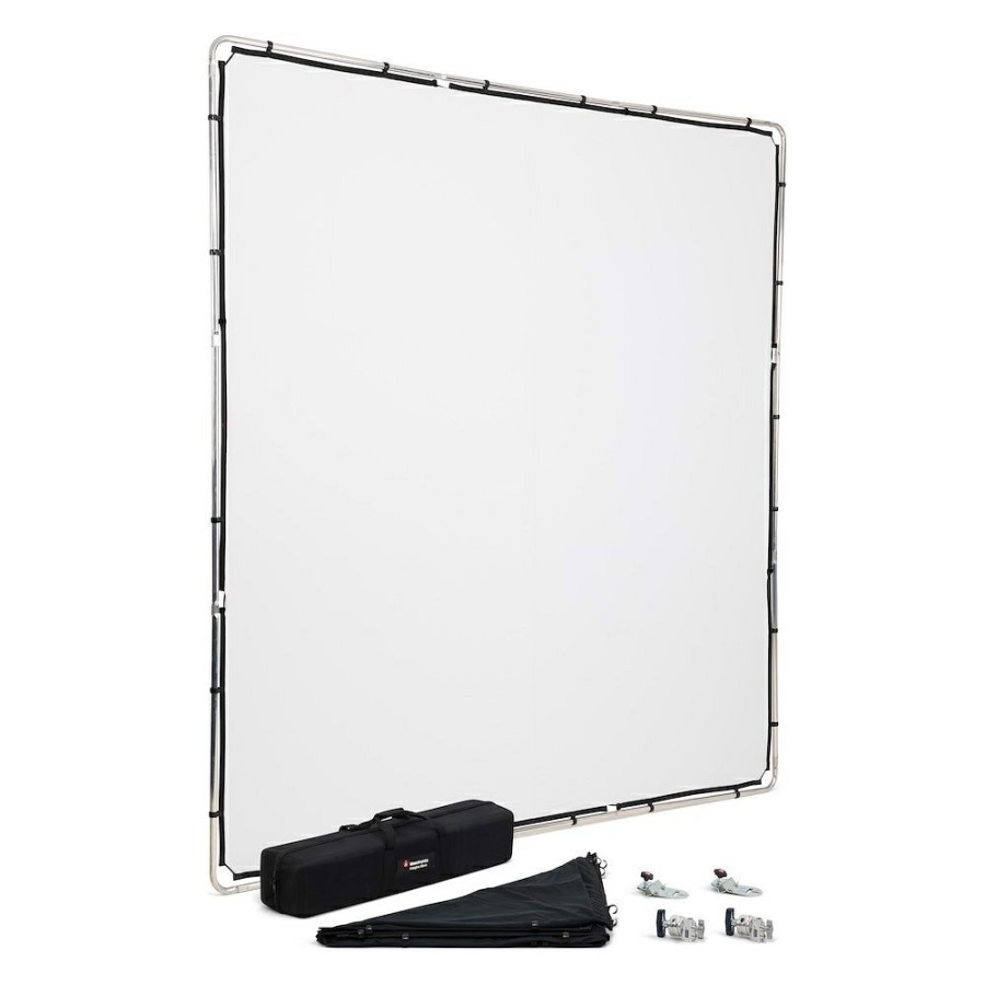 LICHTSYSTEME Manfrotto | Pro Scrim All-In-One-Kit Extra Large (2,9 X 2,9 M)