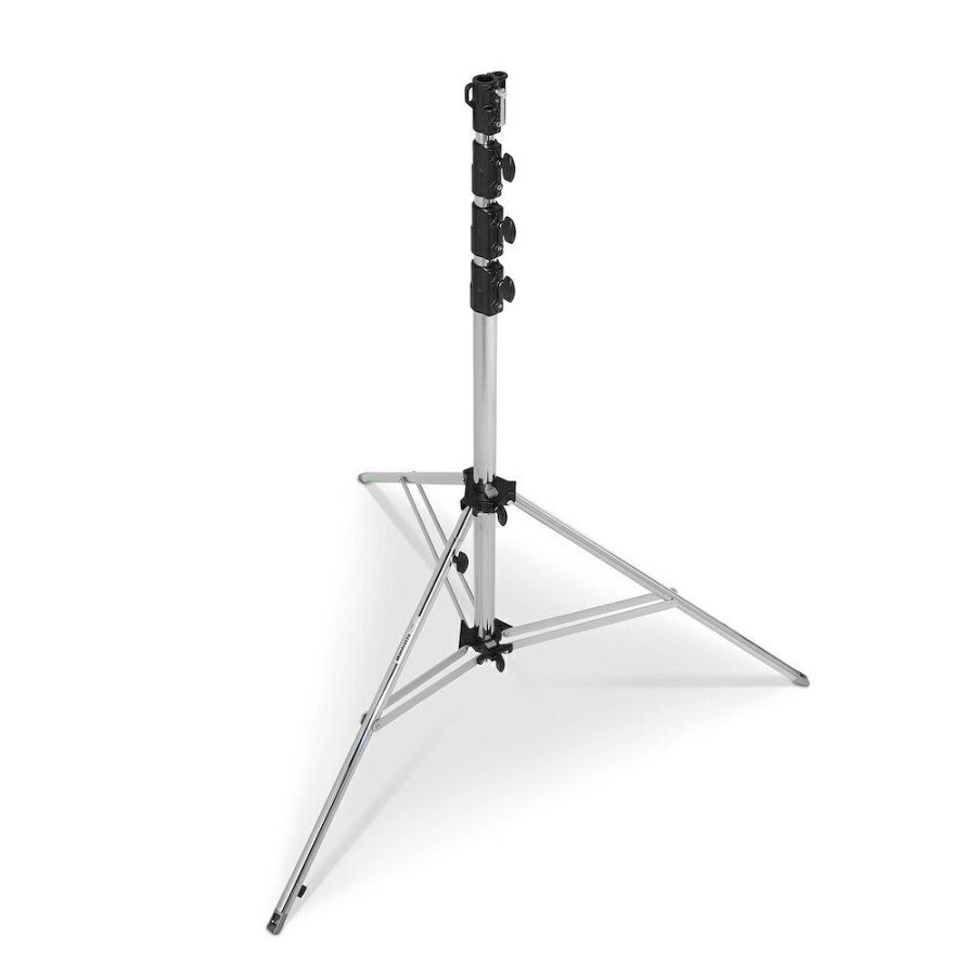 LICHTSYSTEME Manfrotto | Stativ Super Stahl Silber