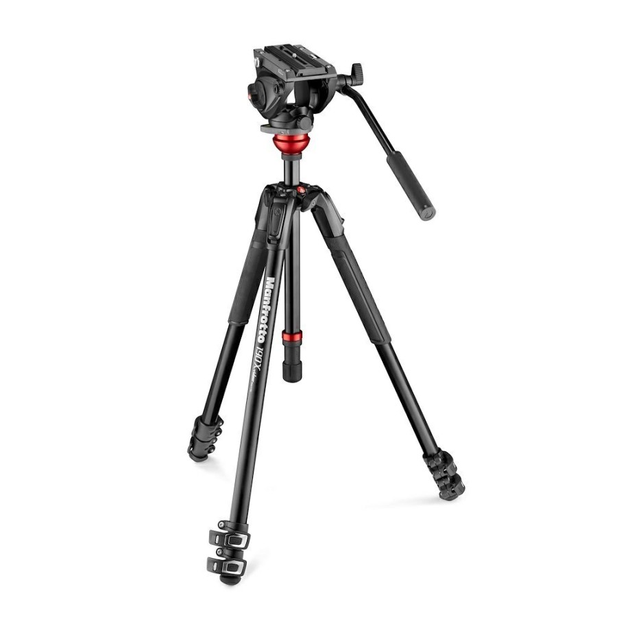 Video-Stative Manfrotto | 190X Video Alu Stativ Mit 500 Fluid Videokopf